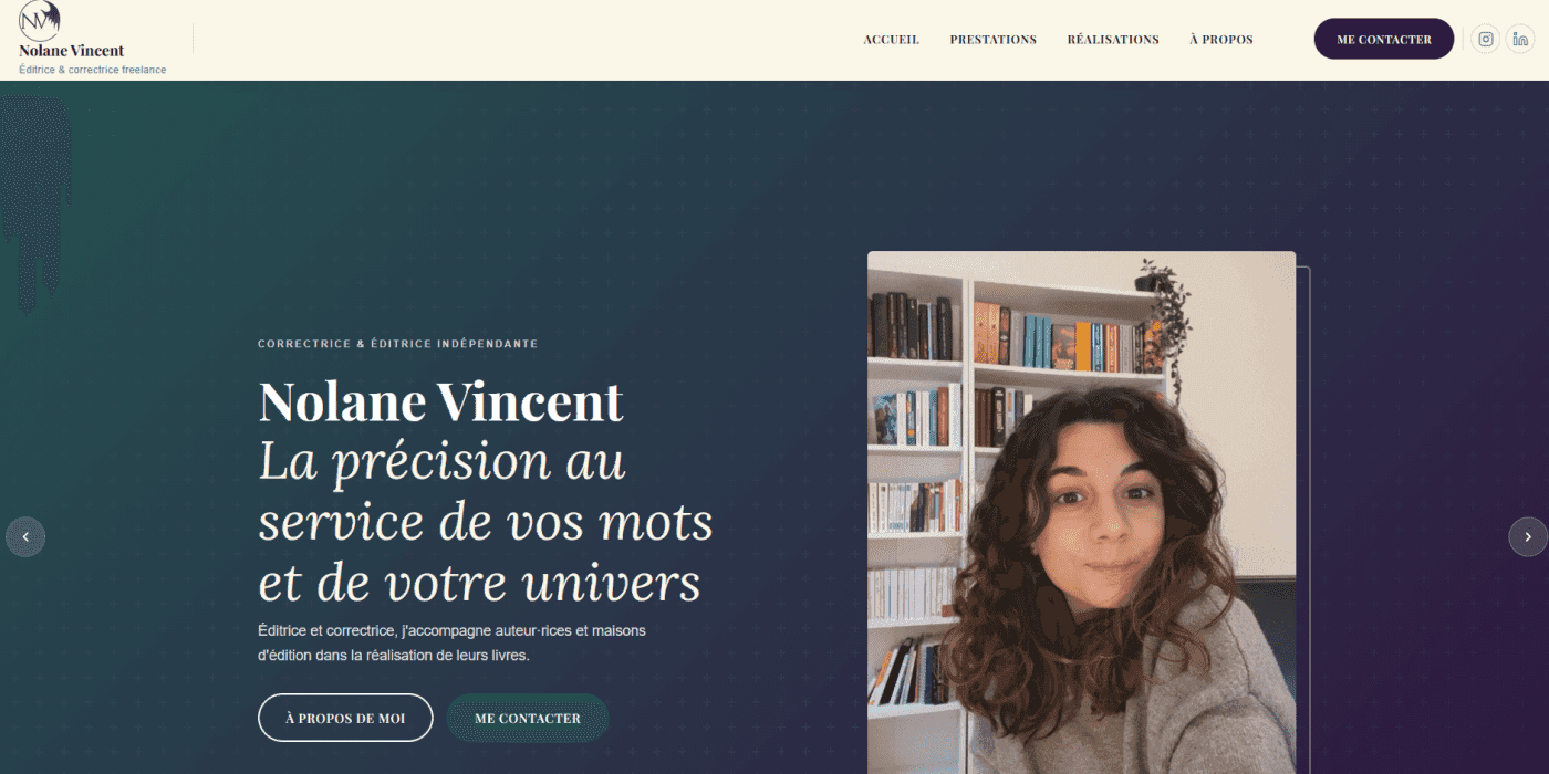 Nolane Vincent – Correctrice