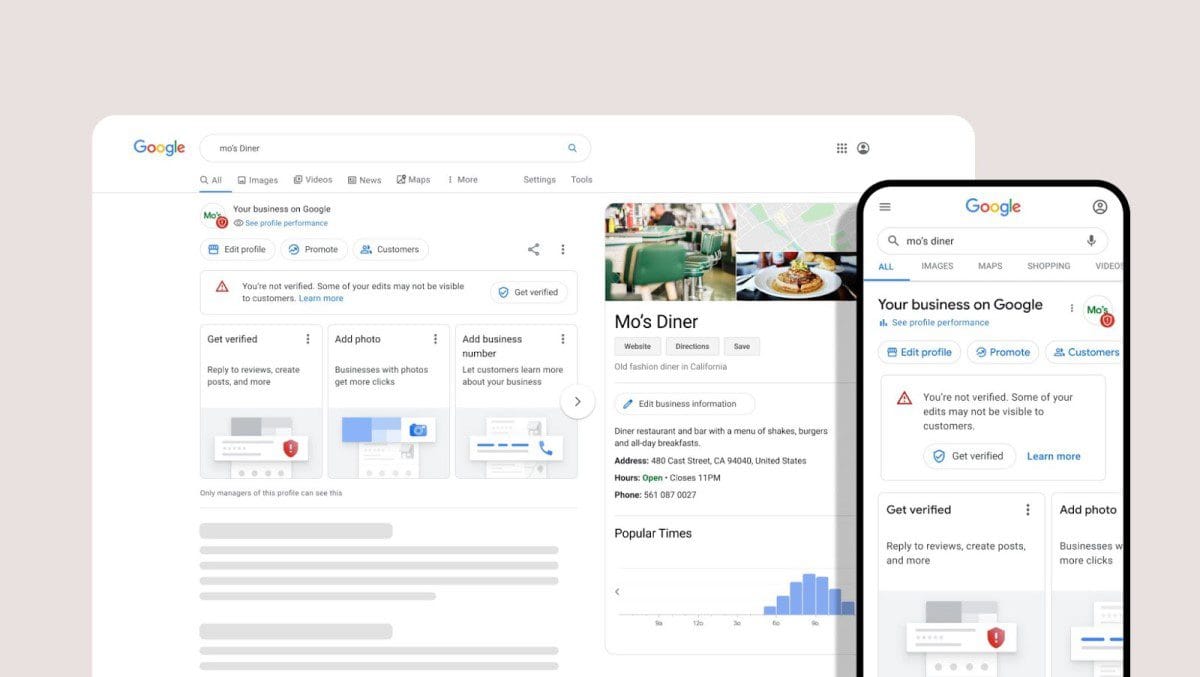 Google Business ou Site internet ?
